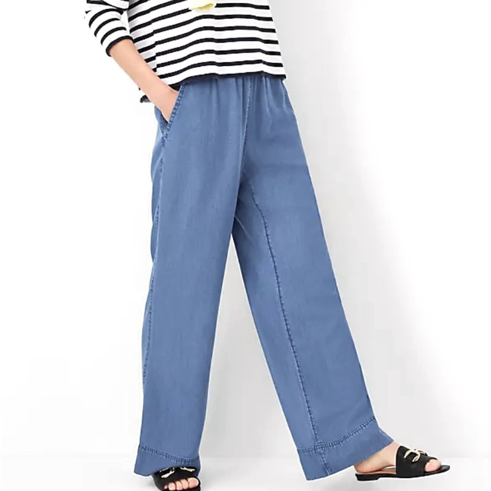 Ann Taylor chambray pants